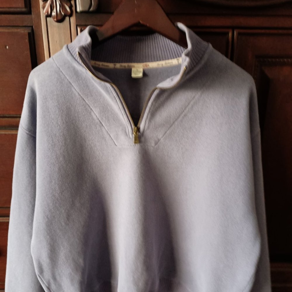 Tommy Bahama Women's Blue Aruba Zip Jacket Medium